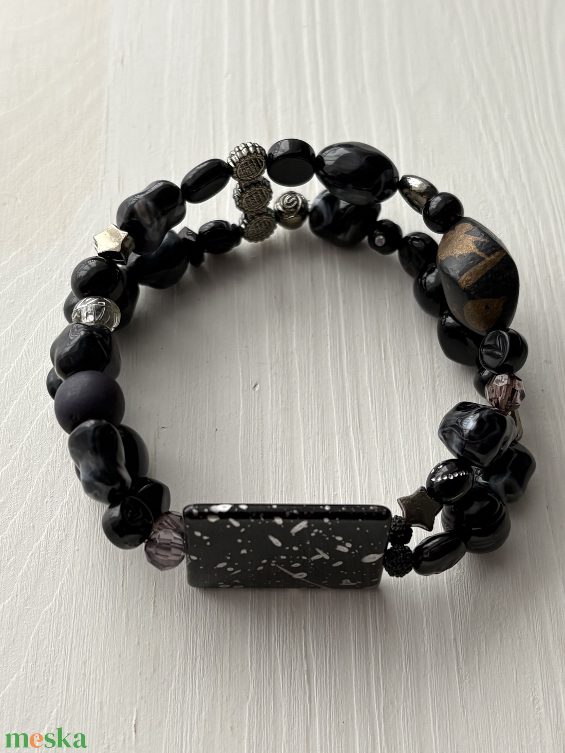 Karkötő - ékszer - karkötő - gyöngyös karkötő - Meska.hu