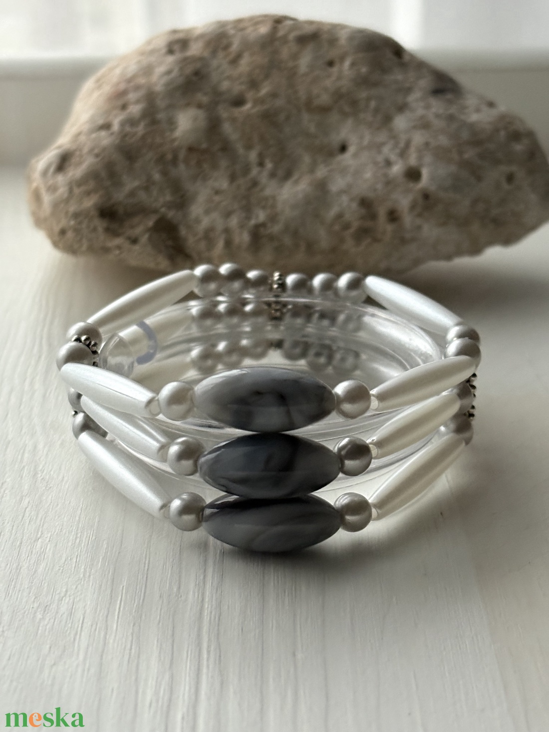 Karkötő - ékszer - karkötő - gyöngyös karkötő - Meska.hu