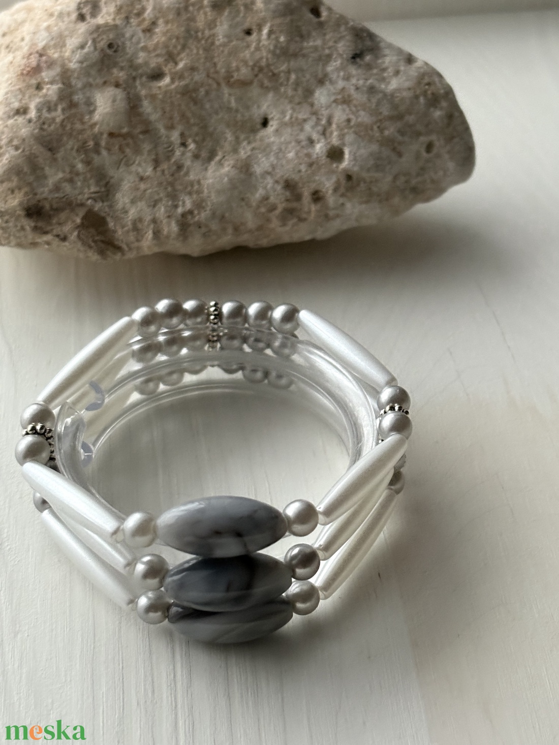 Karkötő - ékszer - karkötő - gyöngyös karkötő - Meska.hu