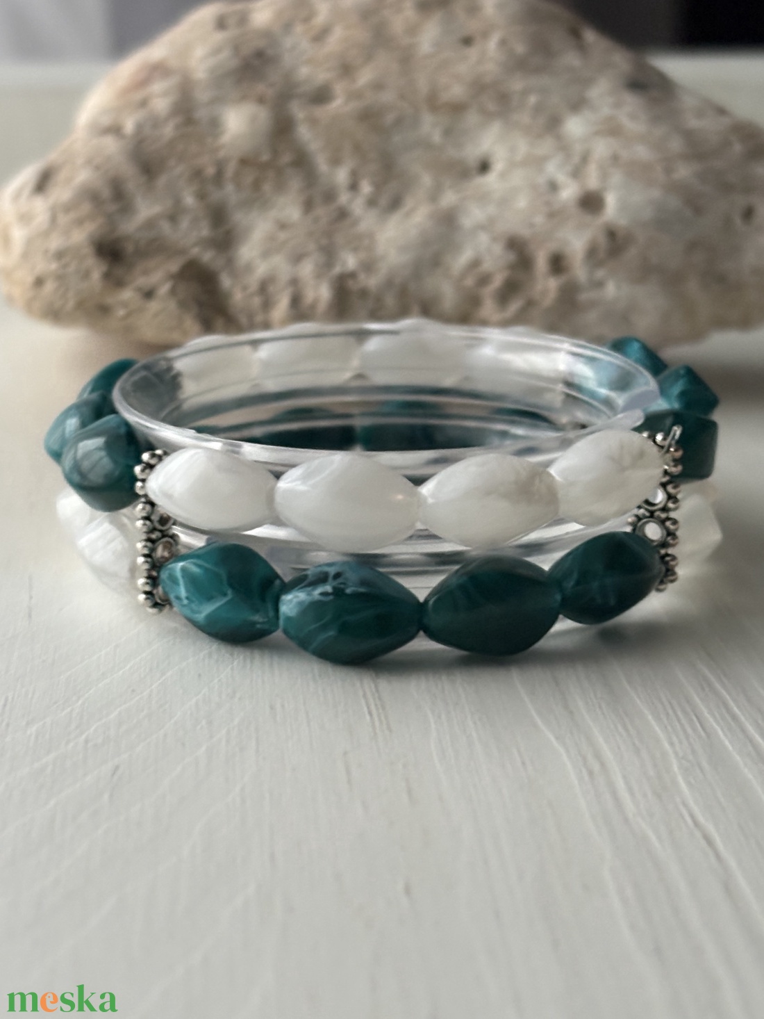 Karkötő - ékszer - karkötő - gyöngyös karkötő - Meska.hu