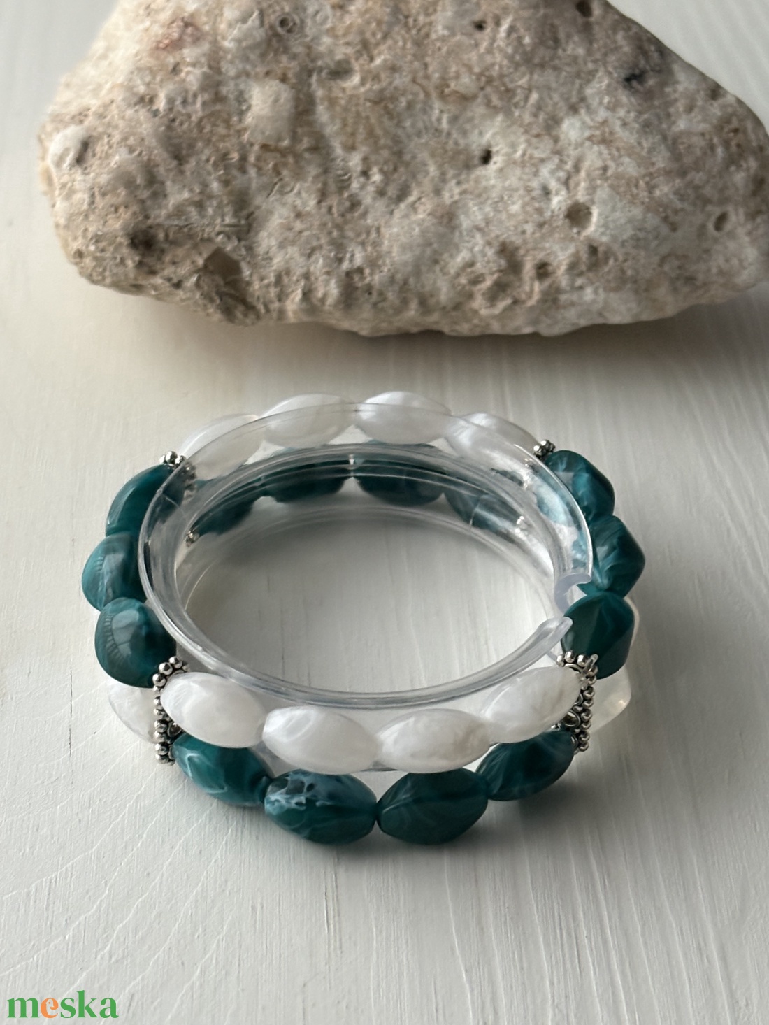 Karkötő - ékszer - karkötő - gyöngyös karkötő - Meska.hu