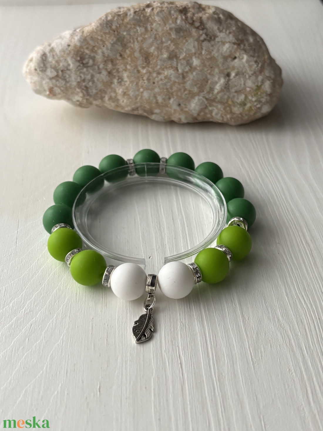 Karkötő - ékszer - karkötő - gyöngyös karkötő - Meska.hu