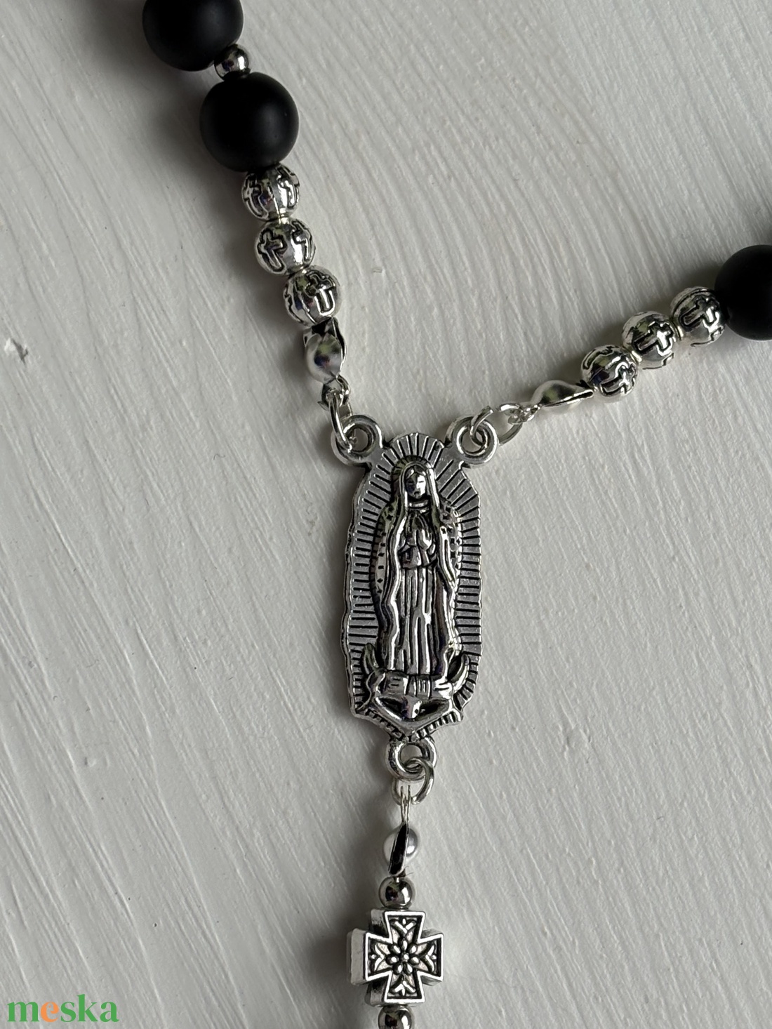 Rózsafüzér  - ékszer - nyaklánc - hosszú nyaklánc - Meska.hu