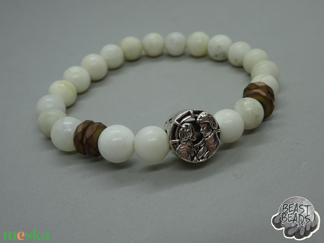 The frozen heart � Han Solo és Leia karkötő - ékszer - karkötő - ásványkarkötő - Meska.hu