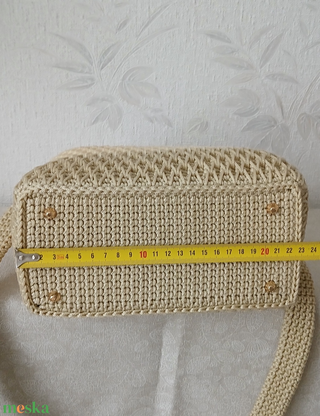 Saját készítésű horgolt táska - táska & tok - kézitáska & válltáska - kézitáska - Meska.hu