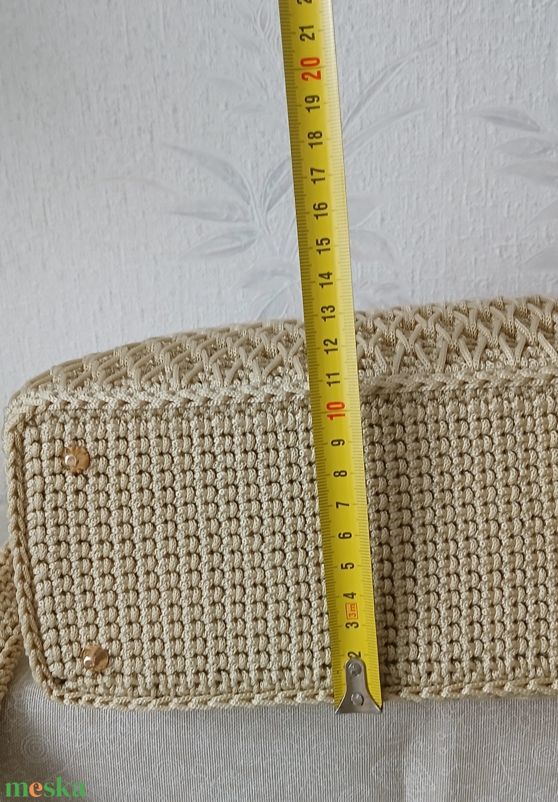 Saját készítésű horgolt táska - táska & tok - kézitáska & válltáska - kézitáska - Meska.hu