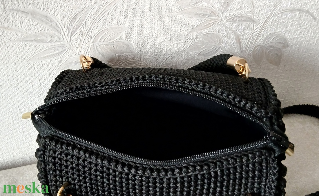 Saját készítésű horgolt táska - táska & tok - kézitáska & válltáska - kézitáska - Meska.hu