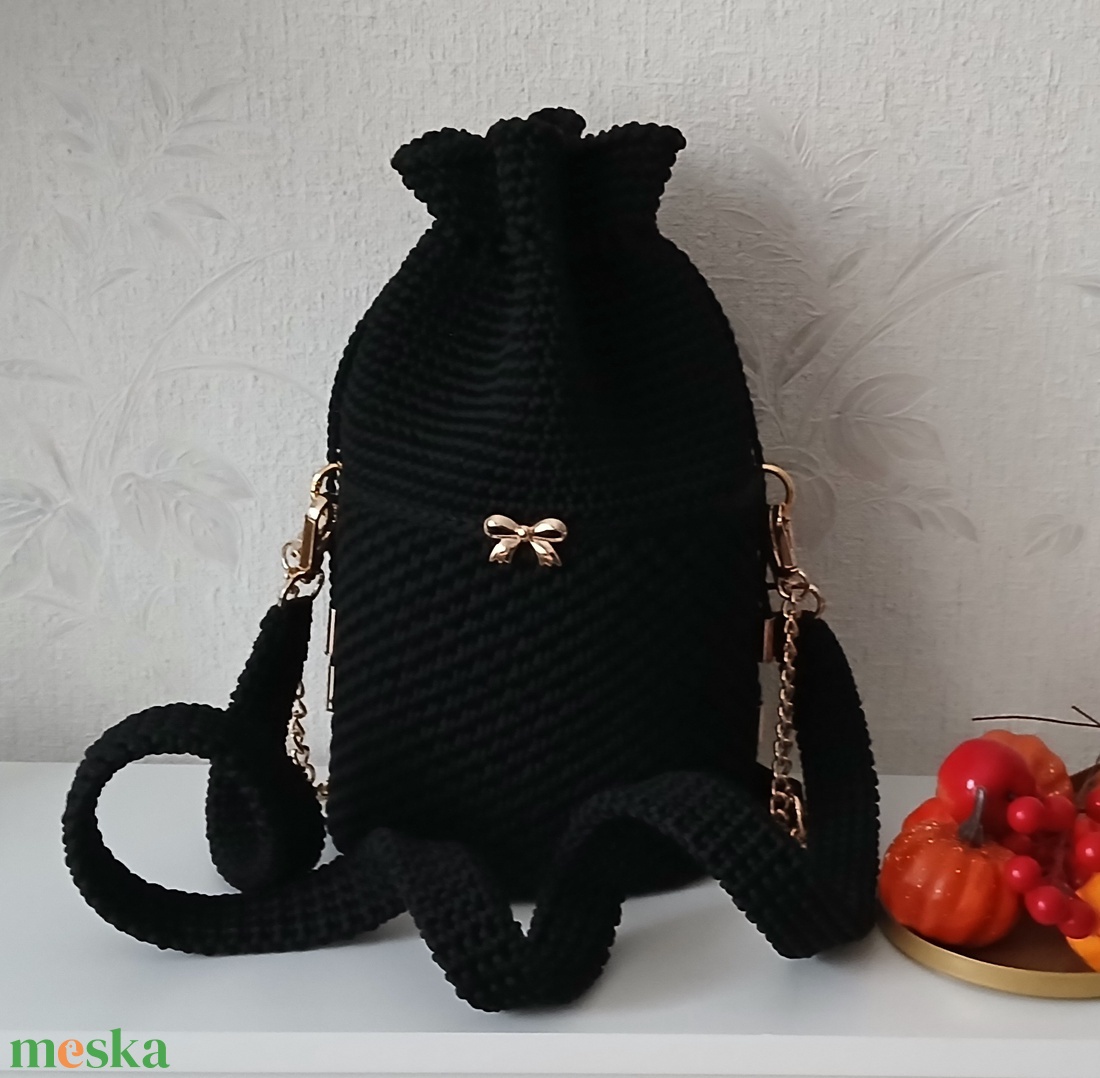 Saját készítésű horgolt táska - táska & tok - kézitáska & válltáska - kézitáska - Meska.hu