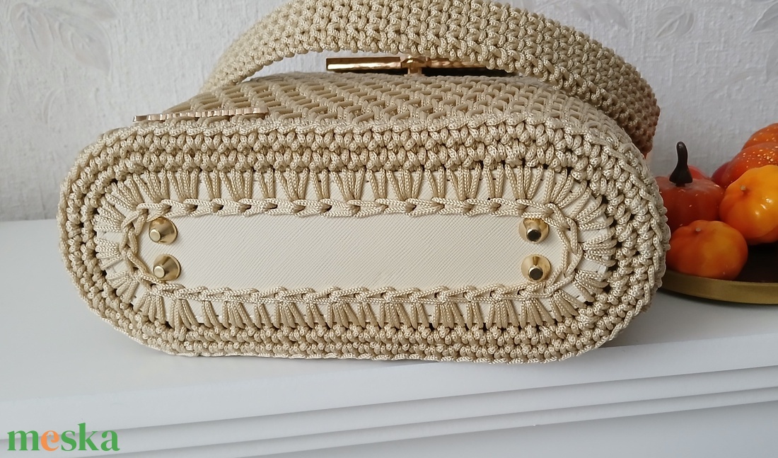 Saját készítésű horgolt táska - táska & tok - kézitáska & válltáska - kézitáska - Meska.hu