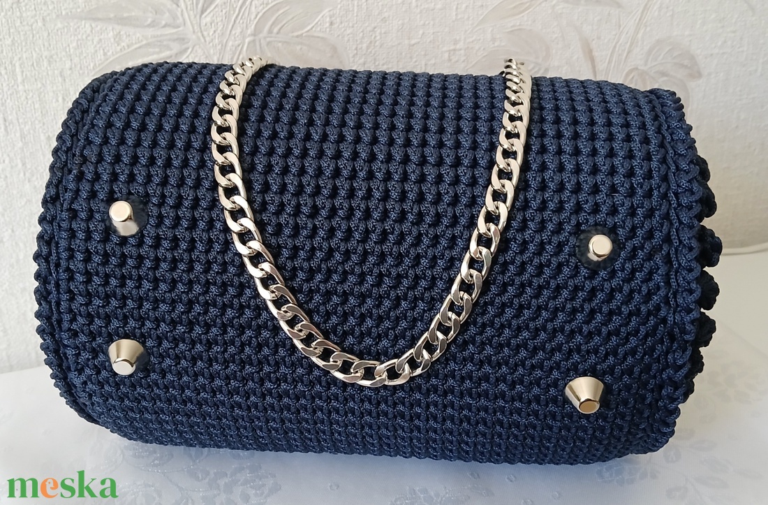 Saját készítésű horgolt táska - táska & tok - kézitáska & válltáska - kézitáska - Meska.hu