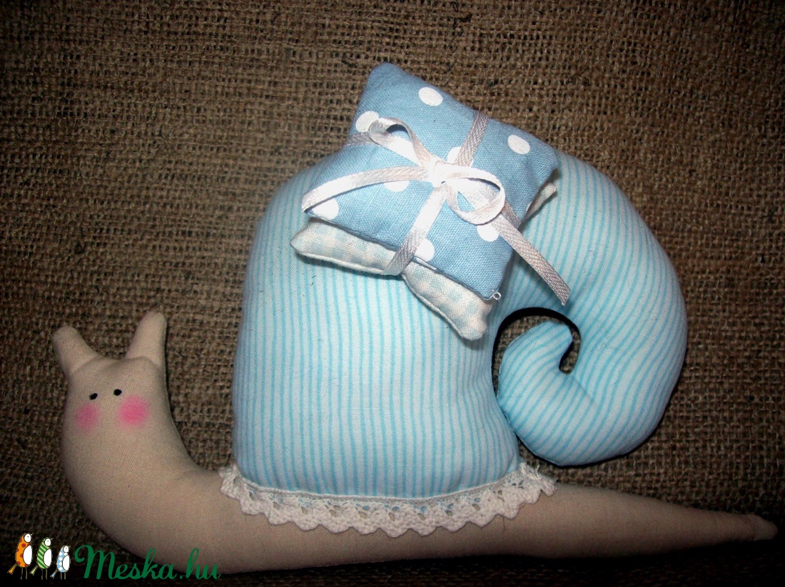 kék csiga -  - Meska.hu