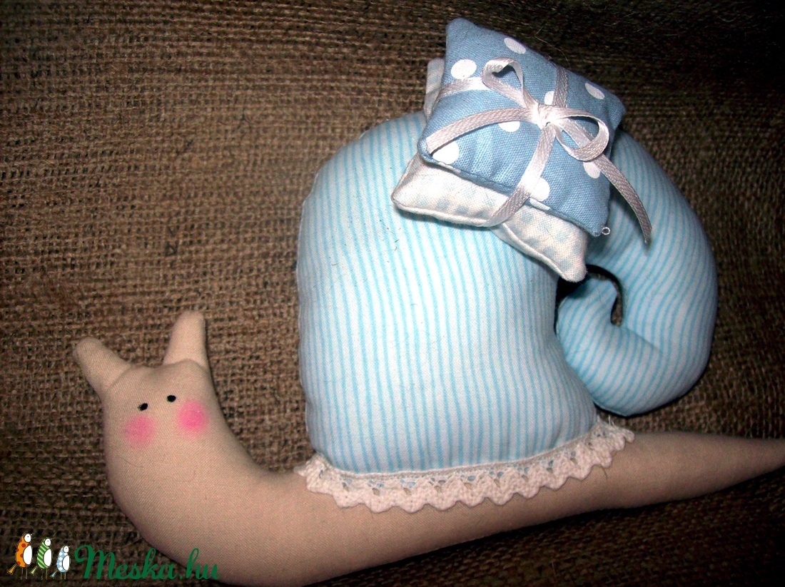 kék csiga -  - Meska.hu