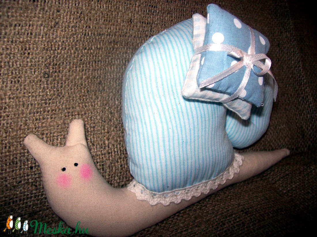 kék csiga -  - Meska.hu