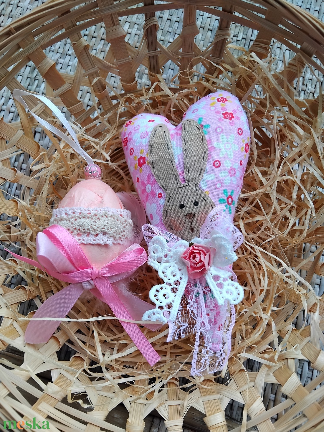 Húsvéti dekorszett - otthon & életmód - dekoráció - fali és függő dekoráció - függődísz - Meska.hu