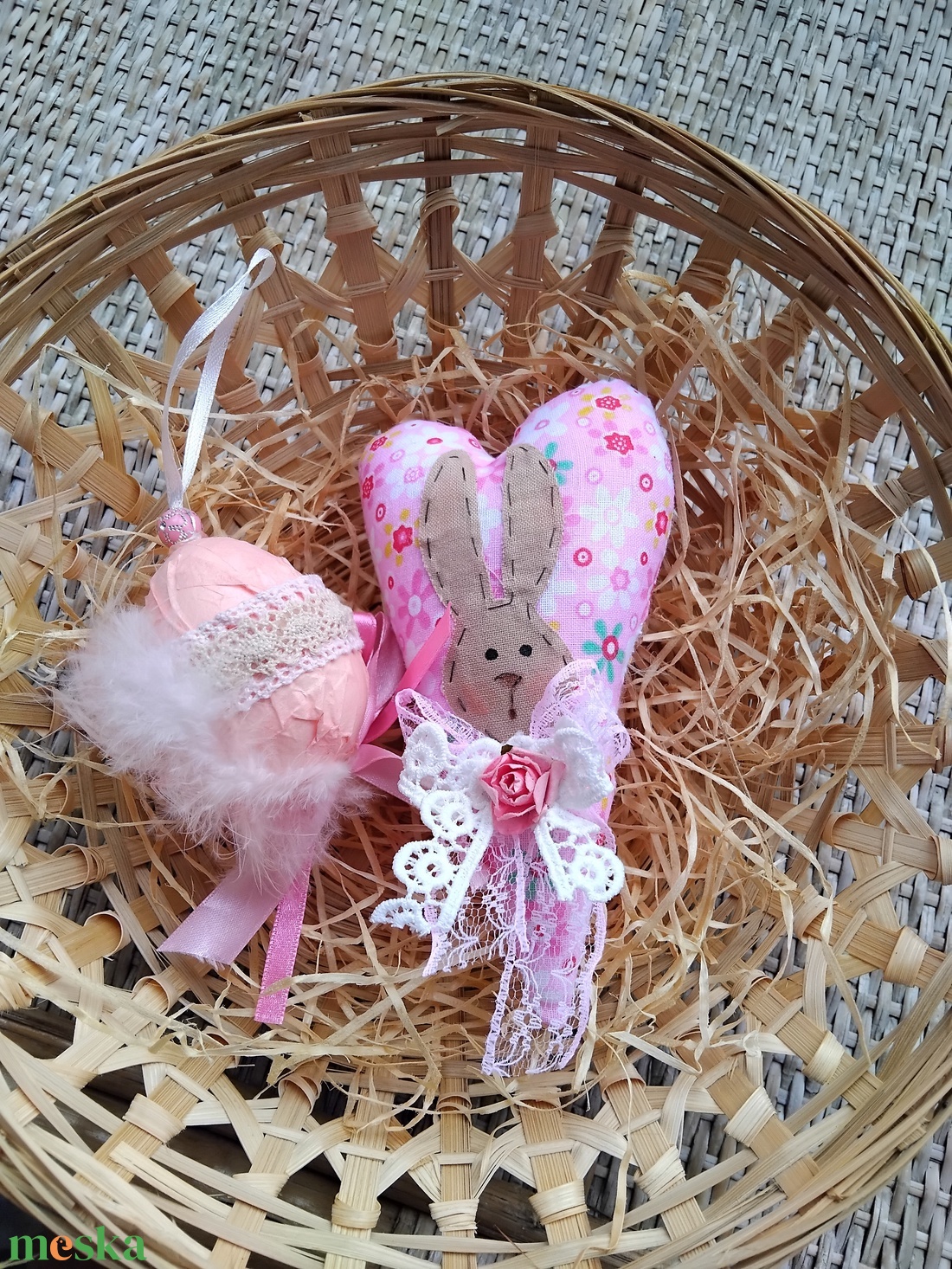 Húsvéti dekorszett - otthon & életmód - dekoráció - fali és függő dekoráció - függődísz - Meska.hu