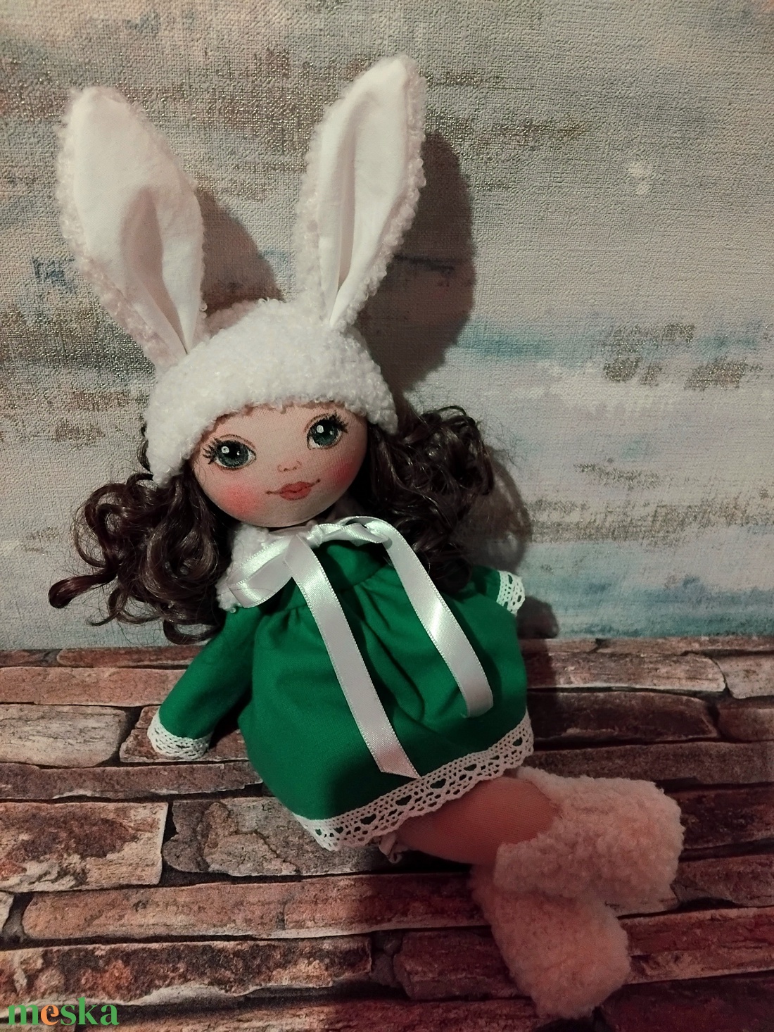 Nyuszifül - játék & sport - baba & babaház - baba - Meska.hu