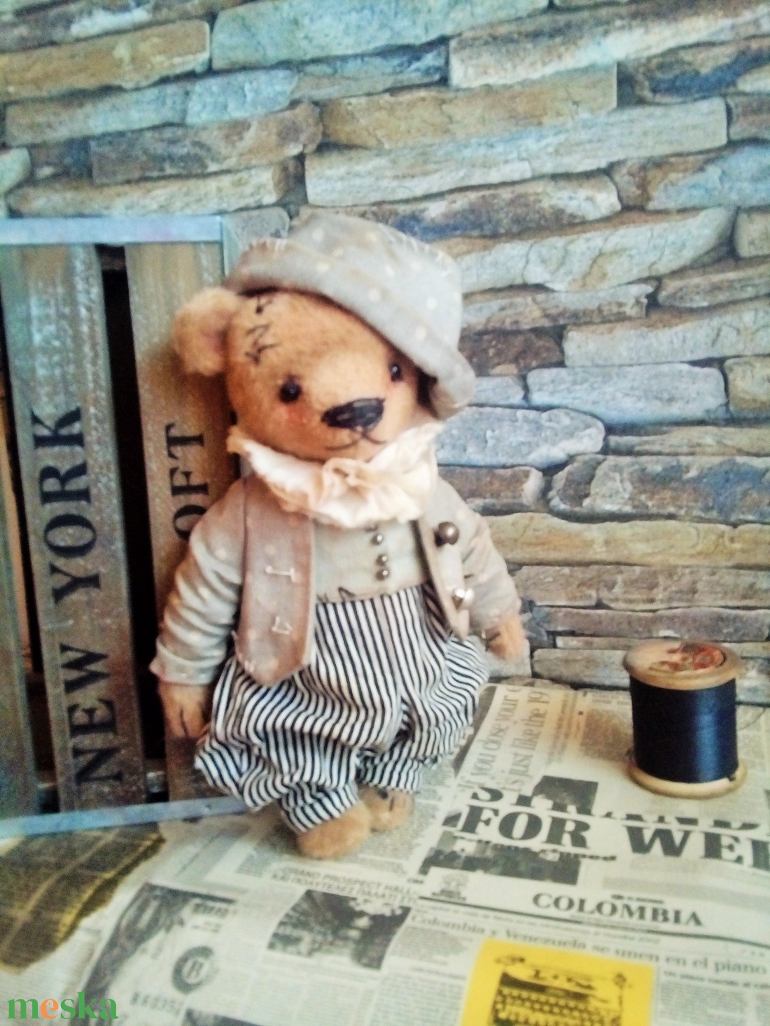 Teddy maci - játék & sport - plüssállat & játékfigura - maci - Meska.hu