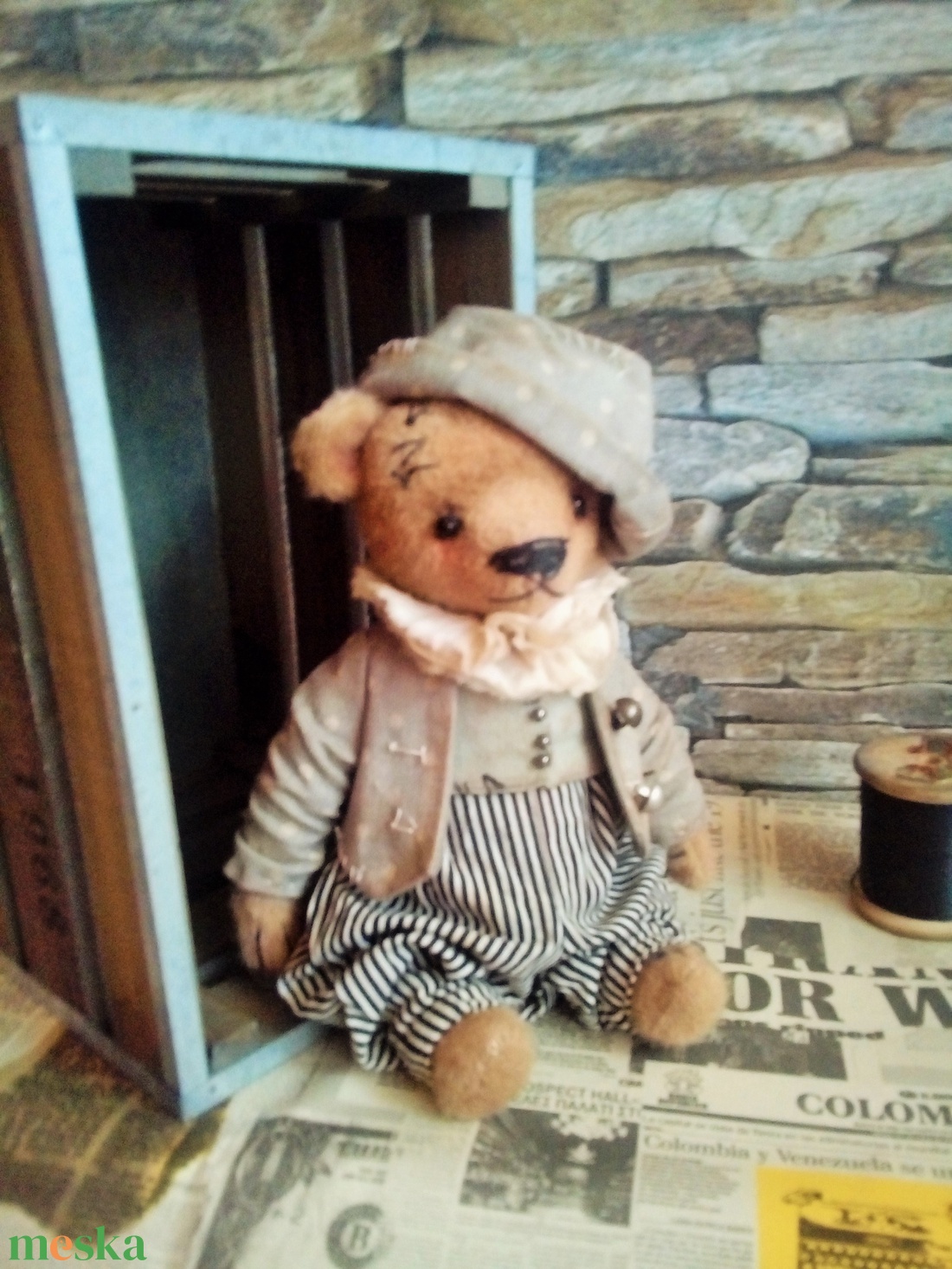 Teddy maci - játék & sport - plüssállat & játékfigura - maci - Meska.hu