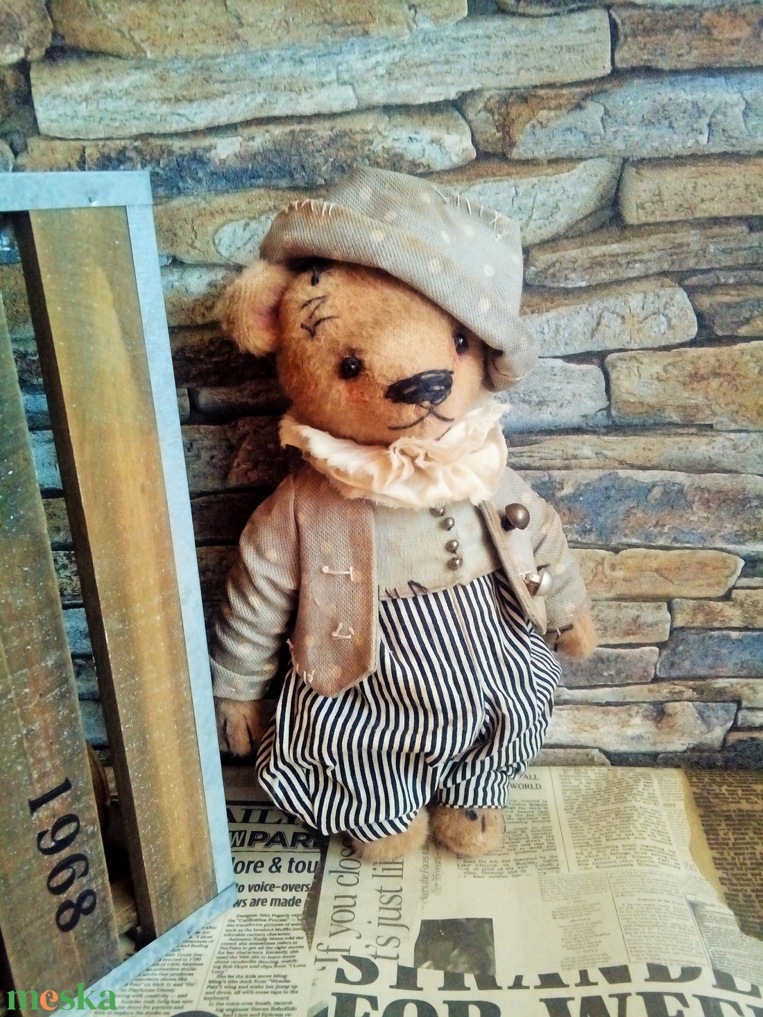 Teddy maci - játék & sport - plüssállat & játékfigura - maci - Meska.hu