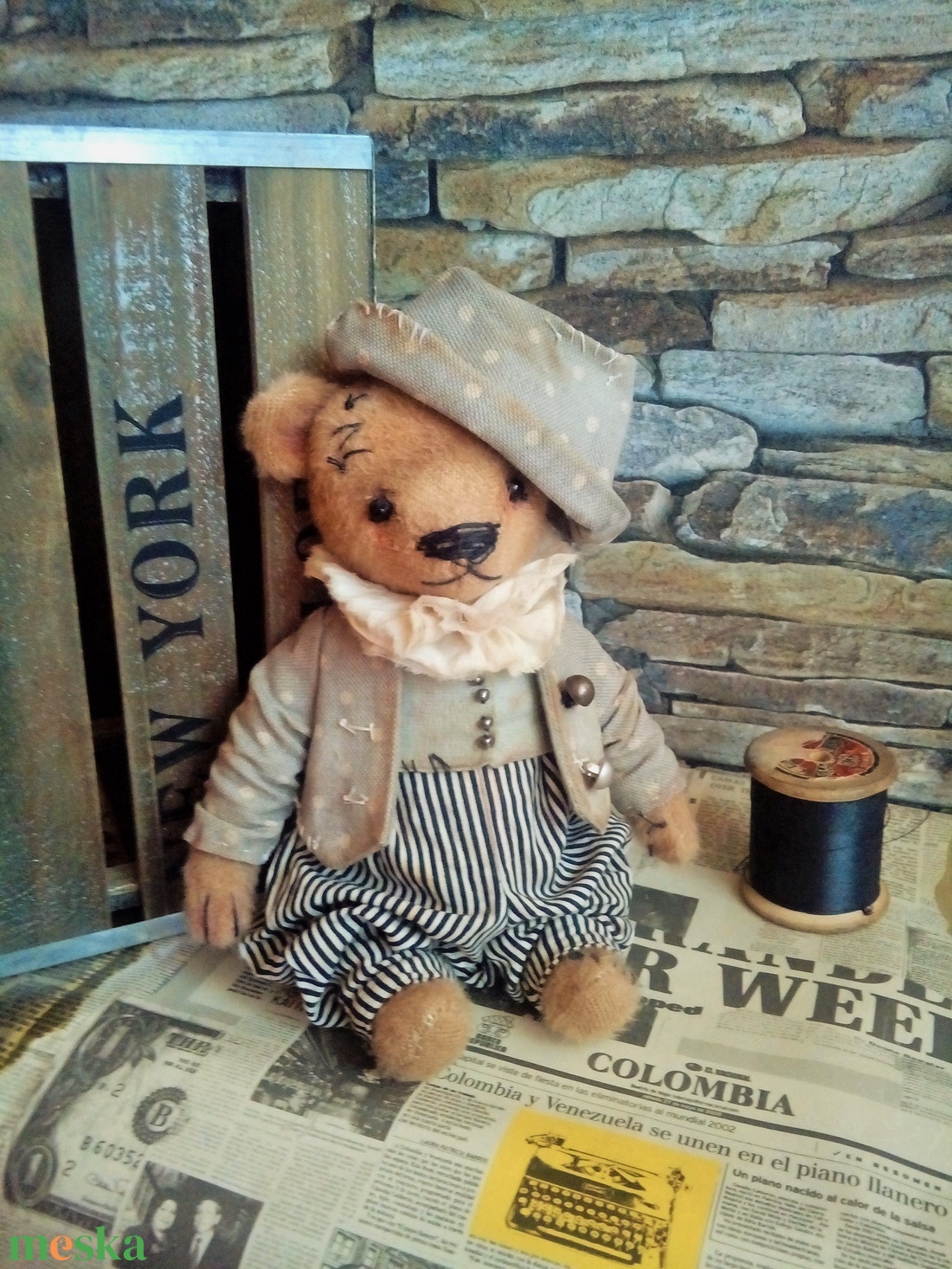 Teddy maci - játék & sport - plüssállat & játékfigura - maci - Meska.hu