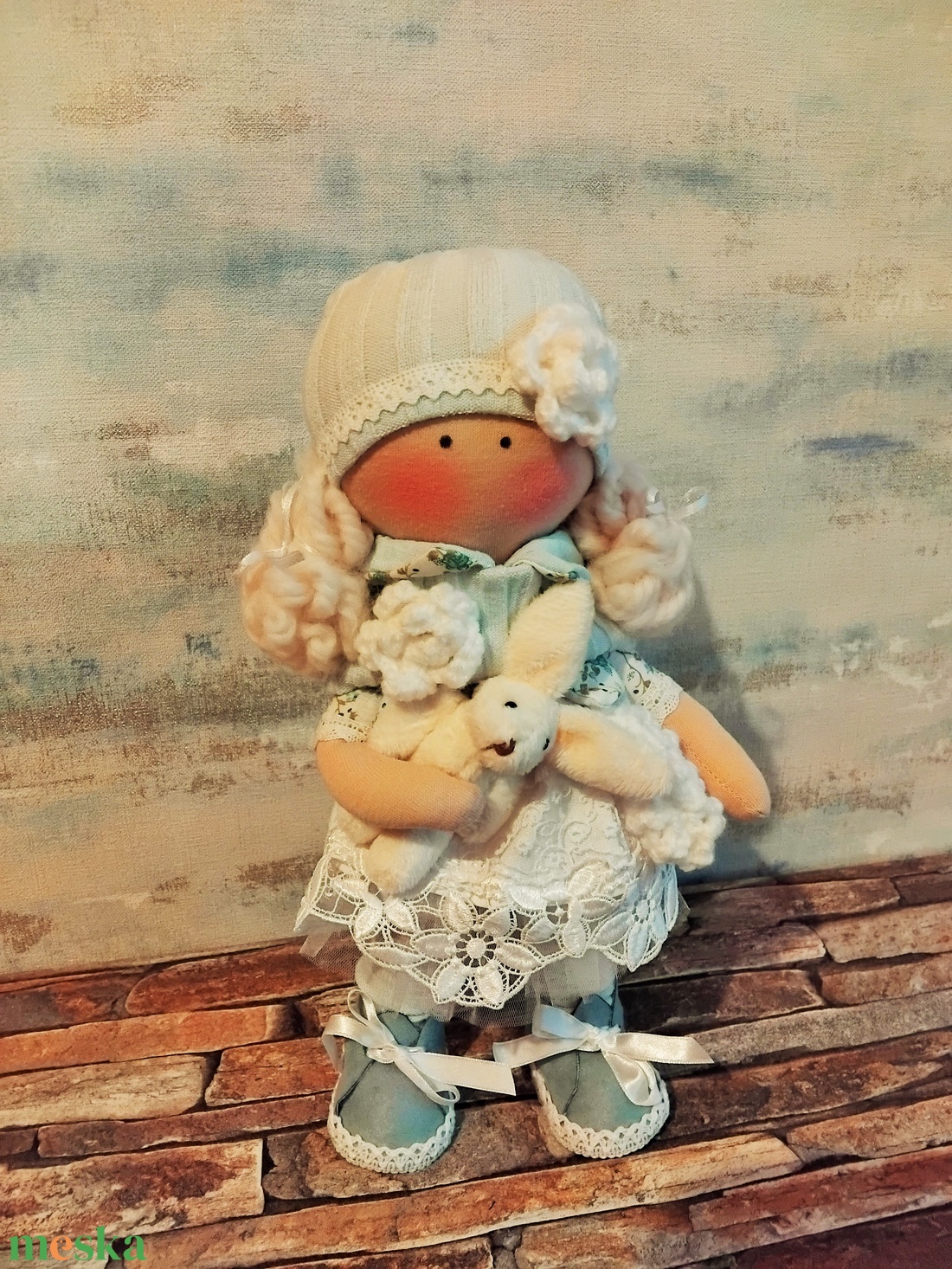 Baba türkizben - játék & sport - baba & babaház - baba - Meska.hu