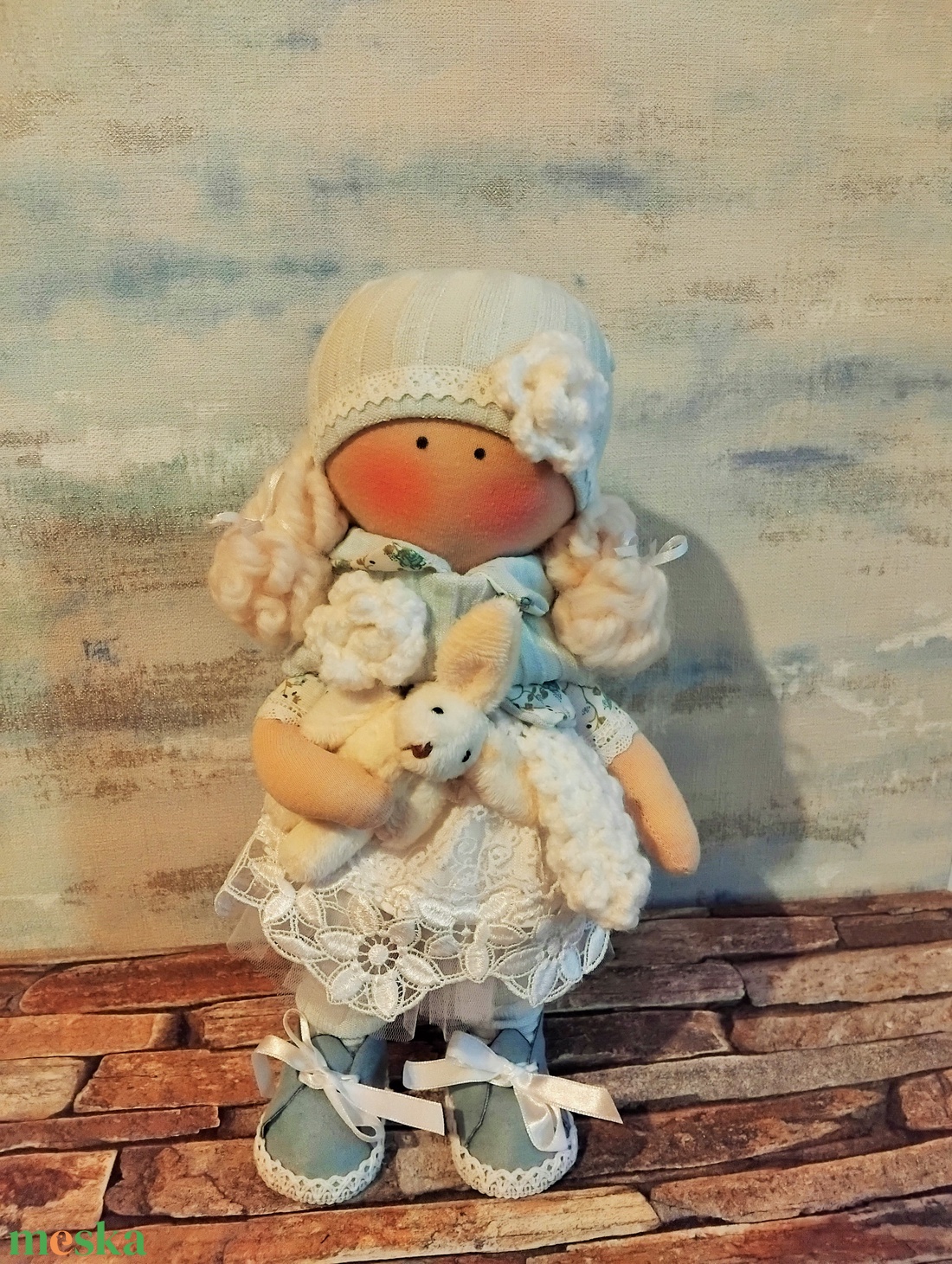 Baba türkizben - játék & sport - baba & babaház - baba - Meska.hu