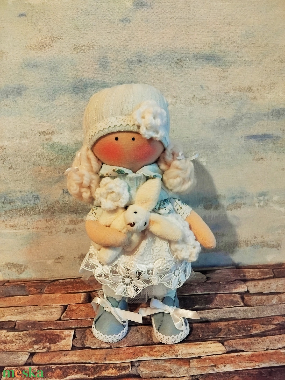 Baba türkizben - játék & sport - baba & babaház - baba - Meska.hu