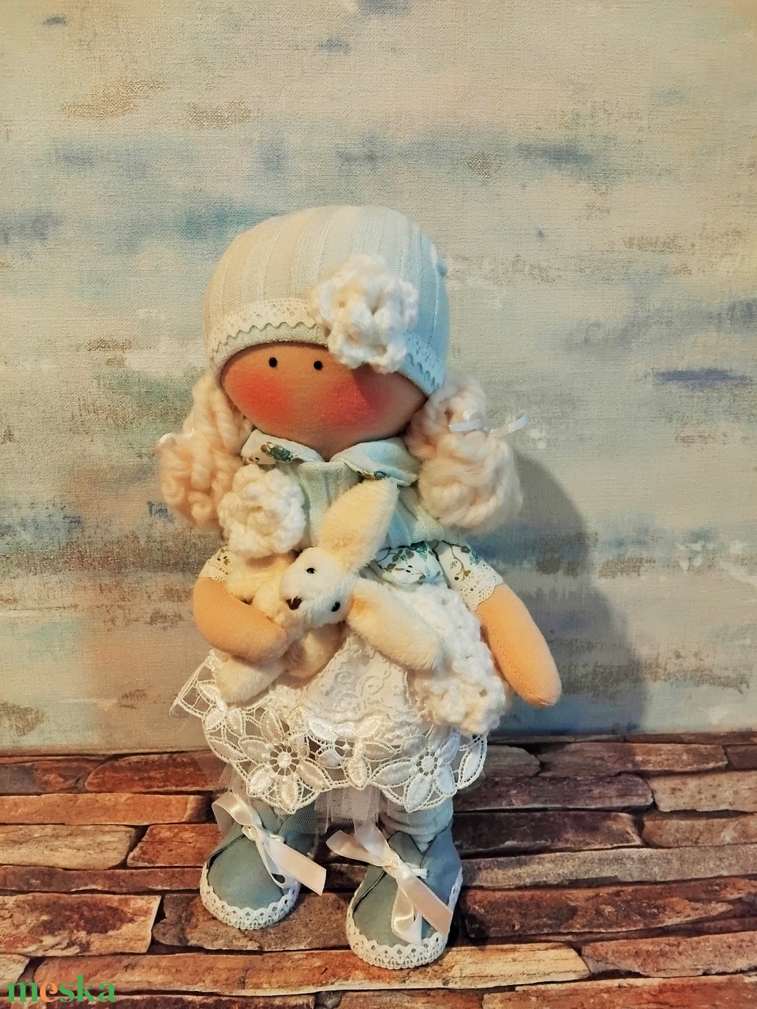 Baba türkizben - játék & sport - baba & babaház - baba - Meska.hu