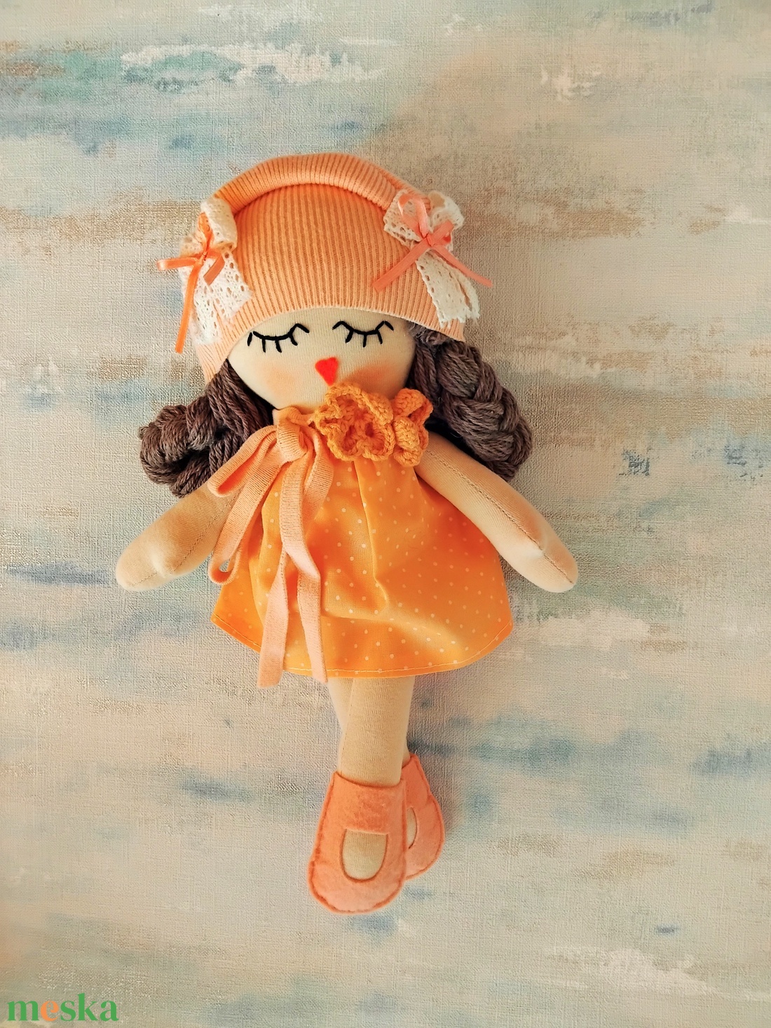 Narancs baba - játék & sport - baba & babaház - baba - Meska.hu