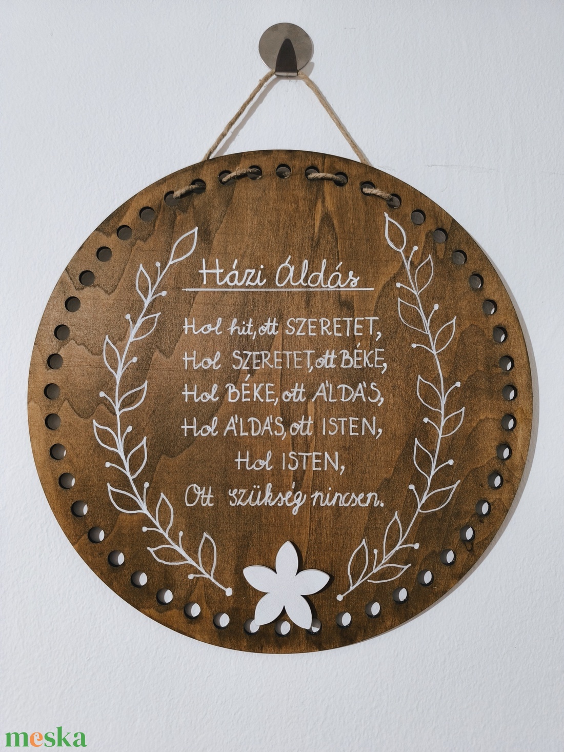 Házi Áldás fatábla - otthon & életmód - vallás - házi áldás - Meska.hu
