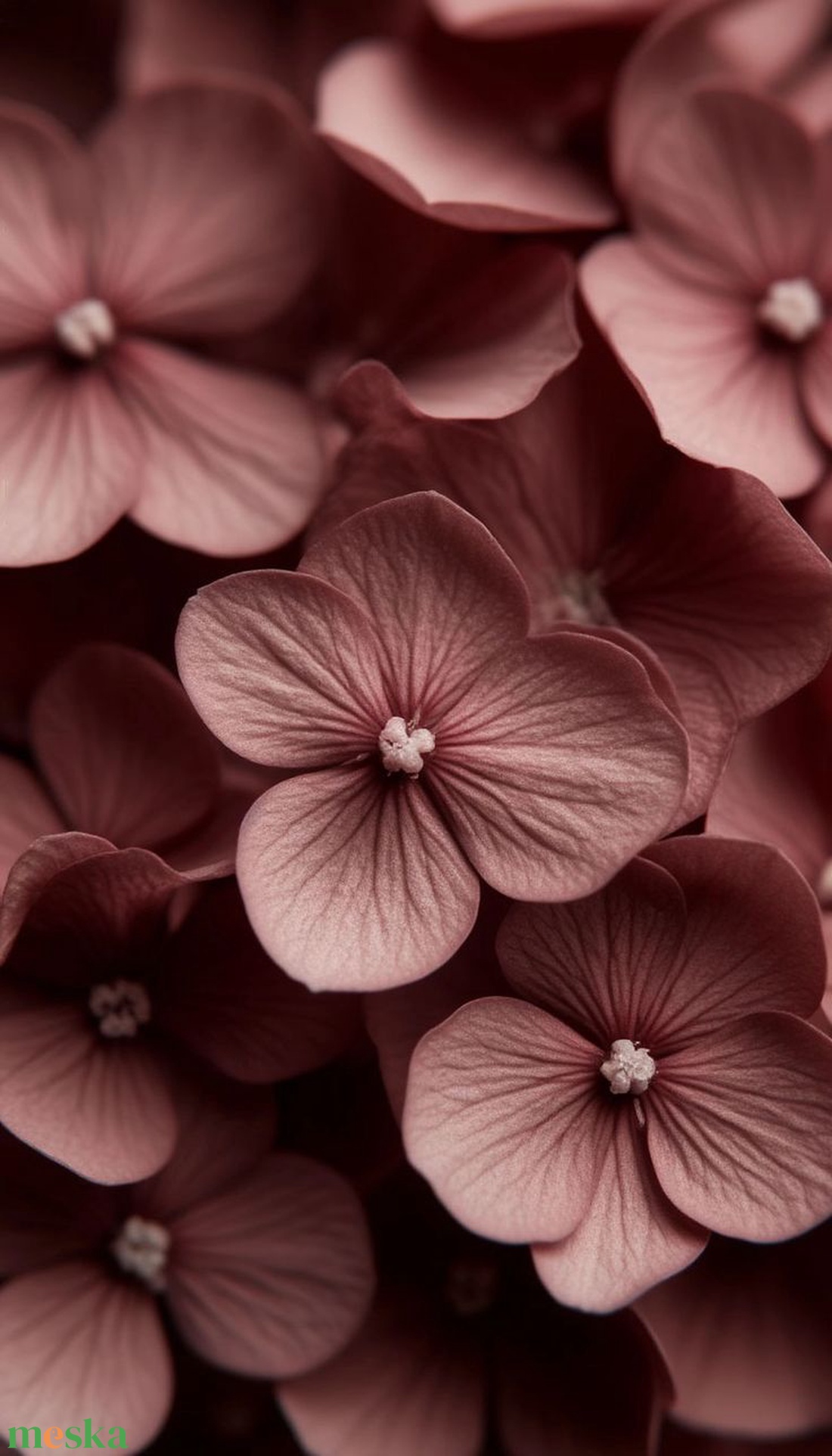 Lila virágválogatás festmény (3. rész) - művészet - festmény - olajfestmény - Meska.hu