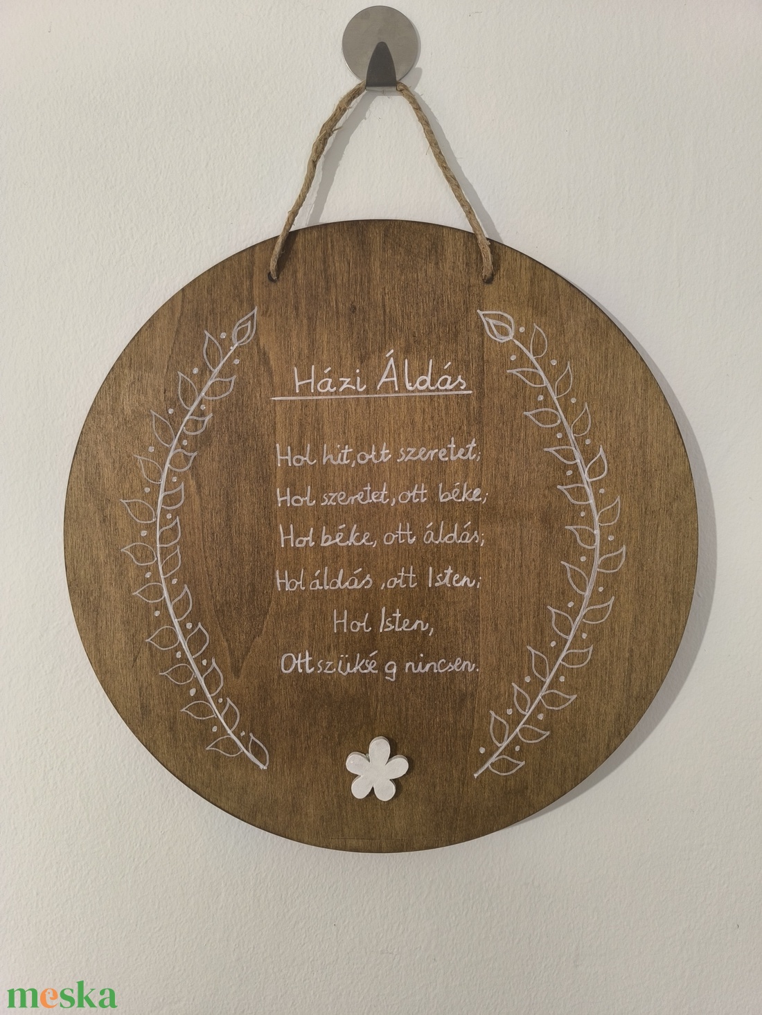 Házi áldás fatábla - otthon & életmód - vallás - házi áldás - Meska.hu