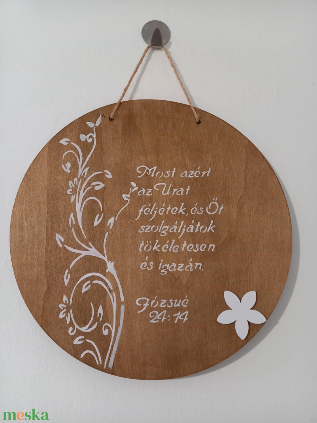 Biblia Idézet fatábla - otthon & életmód - vallás - házi áldás - Meska.hu