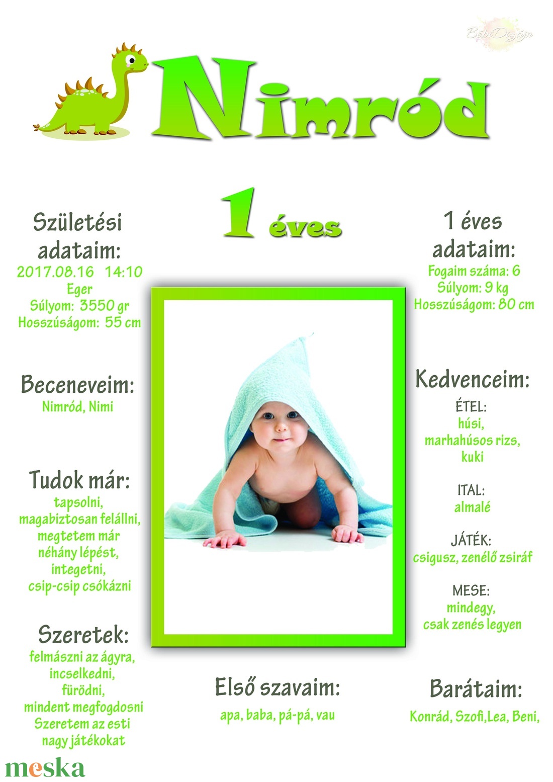 Születésnapi Babaposzter- Fiús - otthon & lakás - dekoráció - falra akasztható dekor - Meska.hu Születésnapi Babaposzter- Fiús - otthon & lakás - dekoráció - falra akasztható dekor - Meska.hu