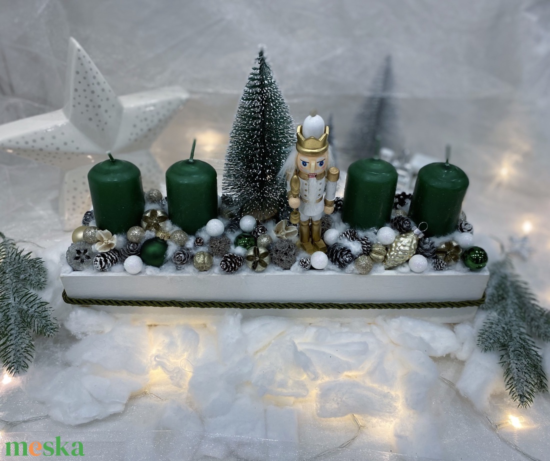 Zöld adventi koszorú - karácsony - adventi díszek - adventi koszorú - Meska.hu Zöld adventi koszorú - karácsony - adventi díszek - adventi koszorú - Meska.hu