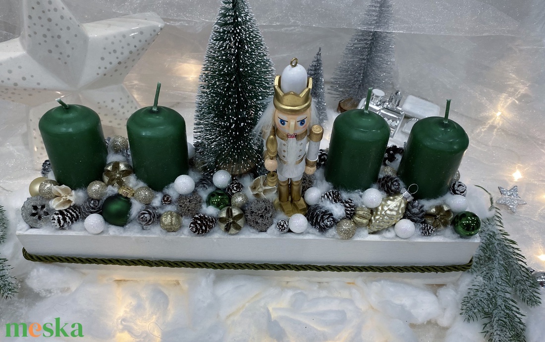 Zöld adventi koszorú - karácsony - adventi díszek - adventi koszorú - Meska.hu Zöld adventi koszorú - karácsony - adventi díszek - adventi koszorú - Meska.hu