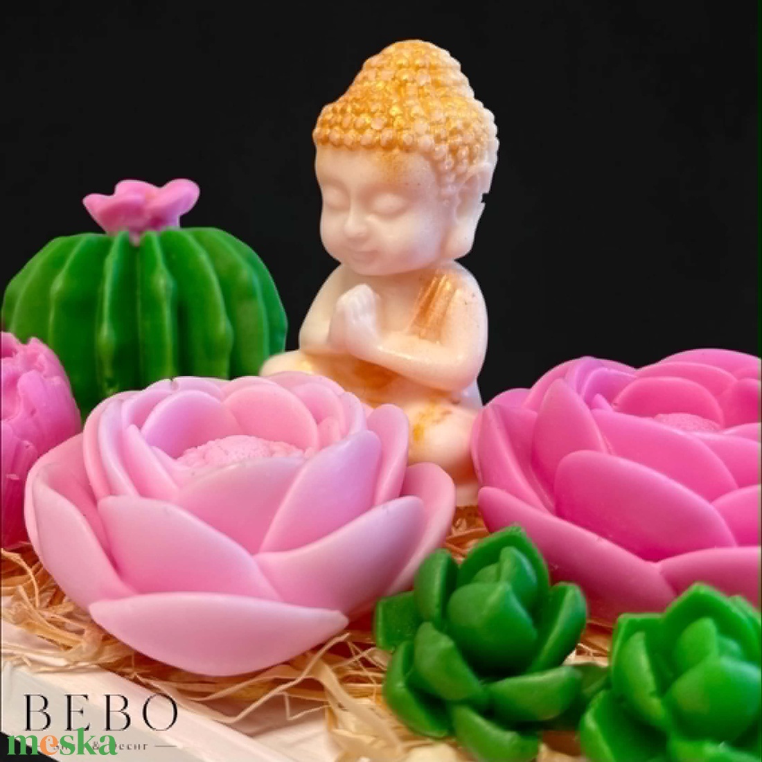 Bali Spa Decor� illatos szappan dekoráció - otthon & életmód - virágdekoráció - virágdíszek - asztali virágdísz - Meska.hu