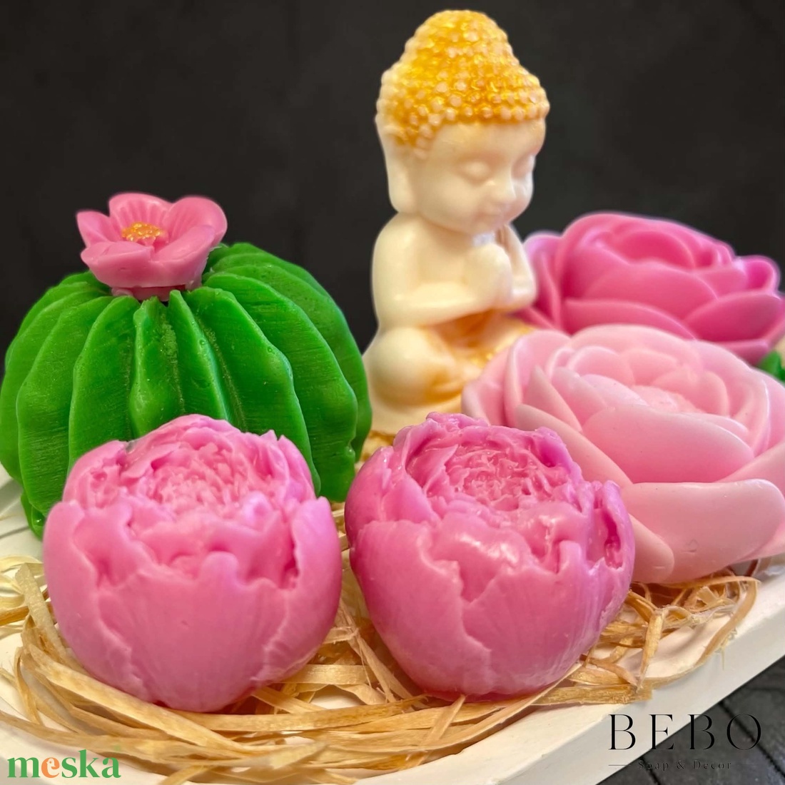 Bali Spa Decor� illatos szappan dekoráció - otthon & életmód - virágdekoráció - virágdíszek - asztali virágdísz - Meska.hu