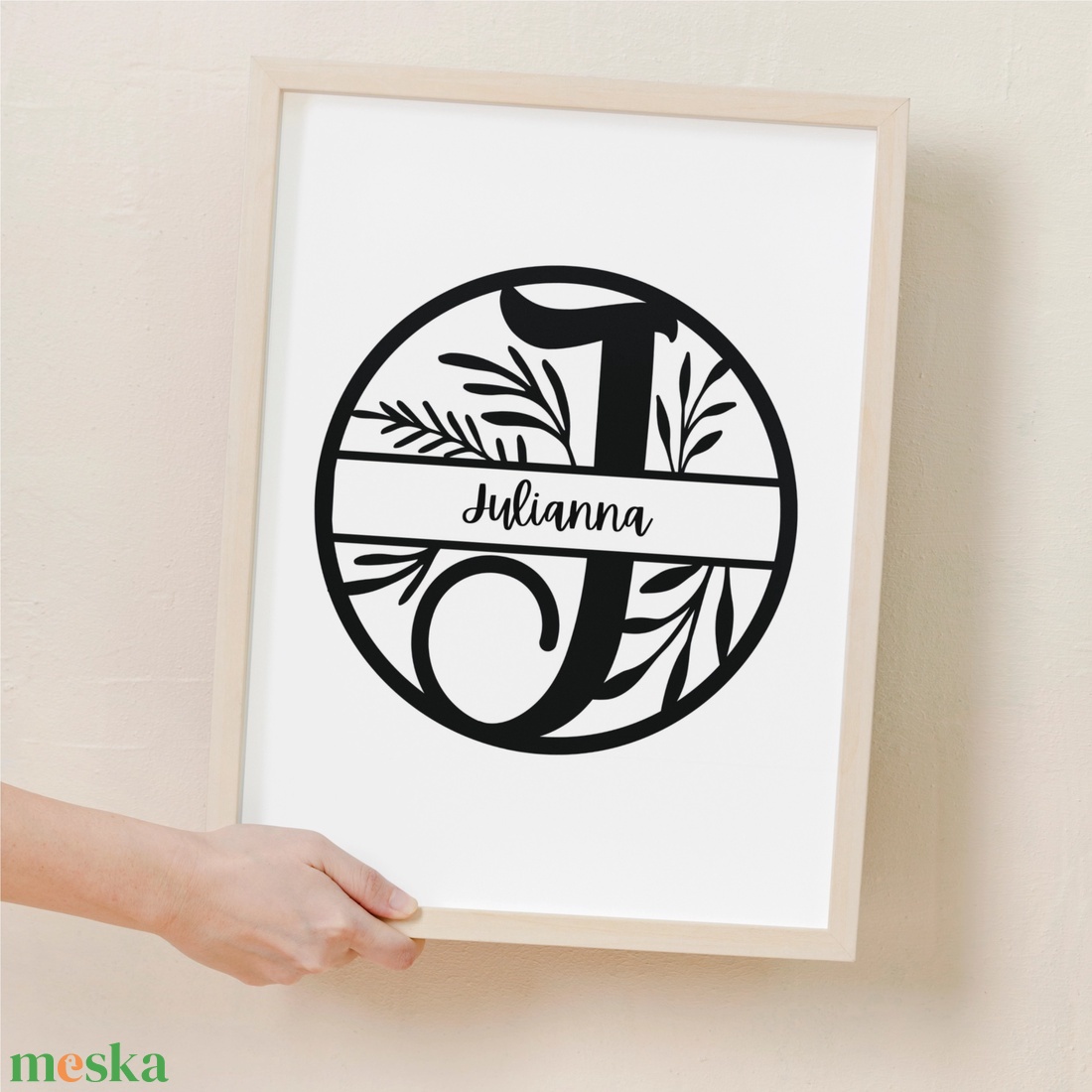 Egyedi Monogram betű iniciálé levelekkel díszítve falikép, névnapra, születésnapra - otthon & életmód - dekoráció - fali és függő dekoráció - betű & név - Meska.hu Egyedi Monogram betű iniciálé levelekkel díszítve falikép, névnapra, születésnapra - otthon & életmód - dekoráció - fali és függő dekoráció - betű & név - Meska.hu