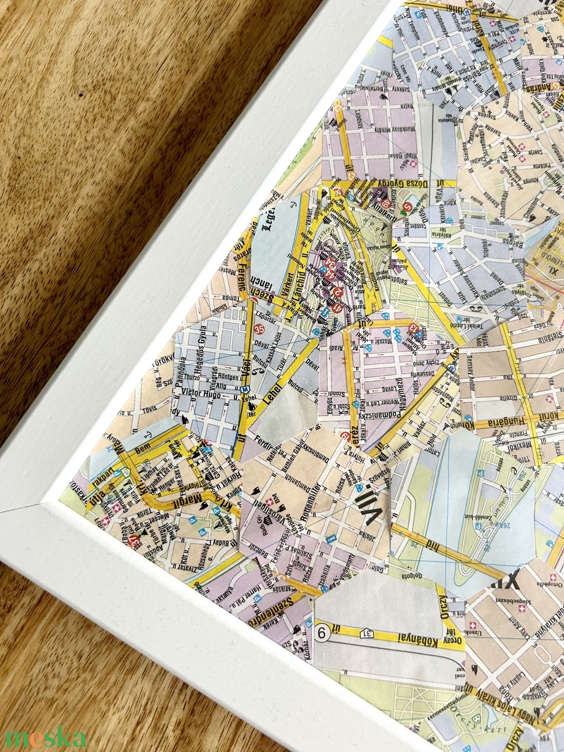 Budapest mozaik - otthon & életmód - dekoráció - kép & falikép - poszter - Meska.hu
