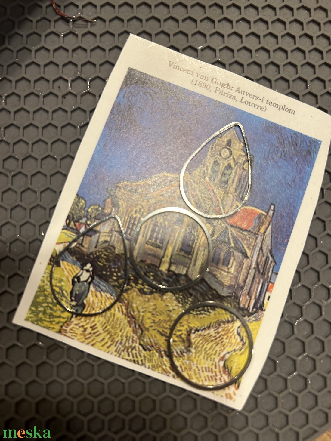 Könyv könyvlapos lógó fülbevaló Van Gogh - ékszer - fülbevaló - lógó fülbevaló - Meska.hu Könyv könyvlapos lógó fülbevaló Van Gogh - ékszer - fülbevaló - lógó fülbevaló - Meska.hu