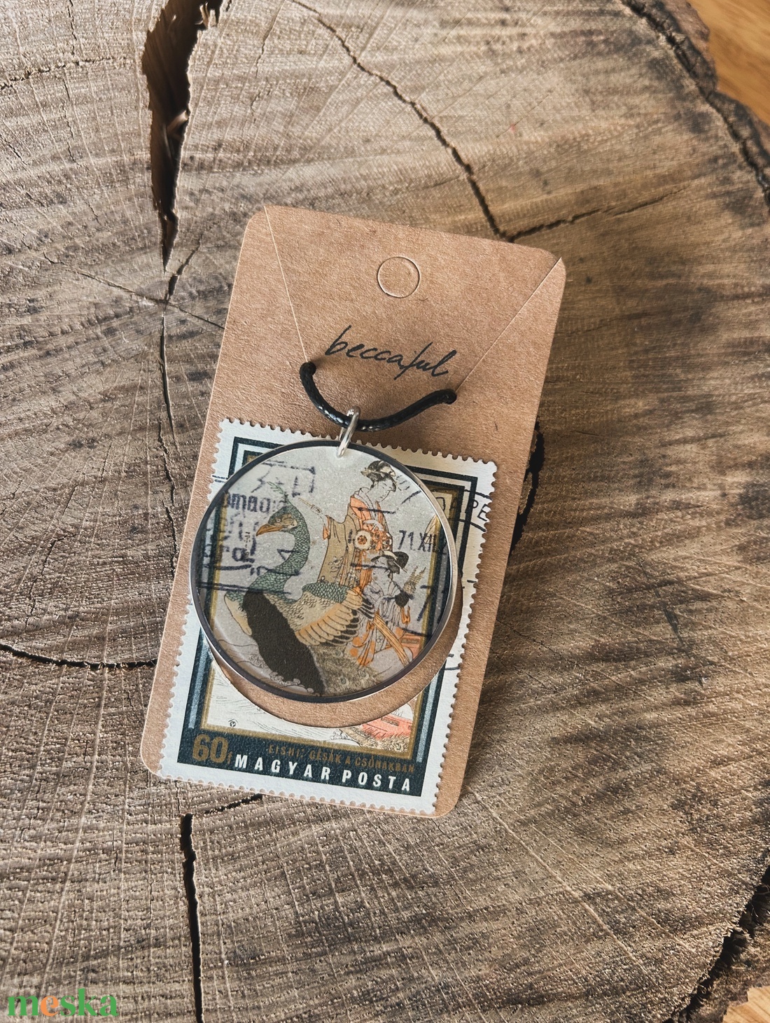 Gésa bélyeg nyaklánc - ékszer - nyaklánc - medálos nyaklánc - Meska.hu