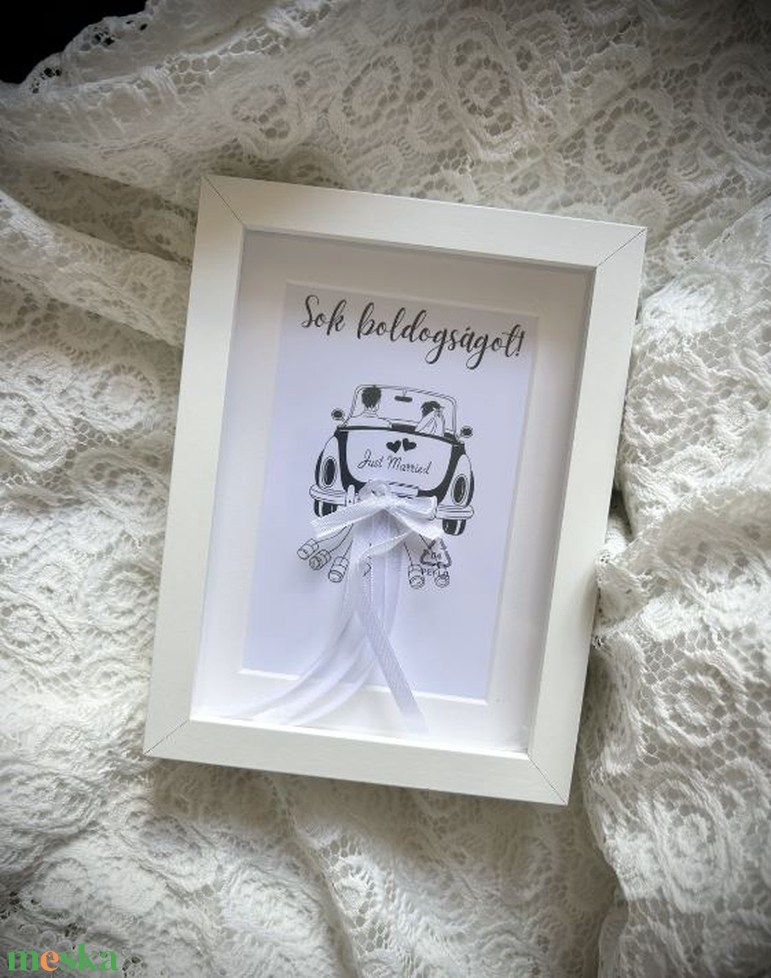 Fehér autó autós nászajándék, pénzátadó mély 3D képkeret szalag bogár vízfesték, just married - esküvő - emlék & ajándék - nászajándék - esküvői pénzátadó képkeret - Meska.hu Fehér autó autós nászajándék, pénzátadó mély 3D képkeret szalag bogár vízfesték, just married - esküvő - emlék & ajándék - nászajándék - esküvői pénzátadó képkeret - Meska.hu