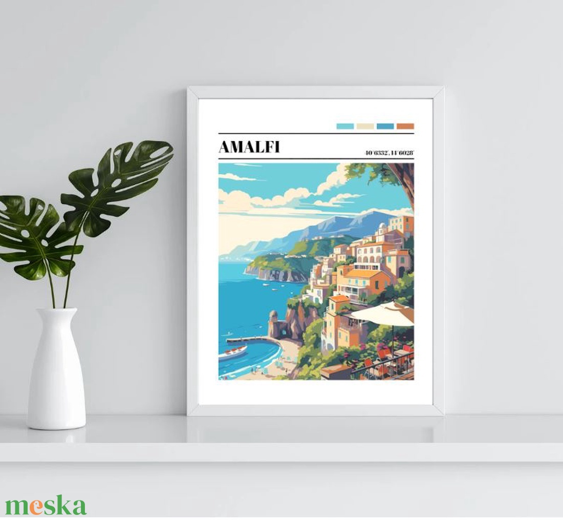 Amalfi, Olasz, Olaszország, város, táj, kép, színes, hangulat - otthon & életmód - dekoráció - kép & falikép - poszter - Meska.hu Amalfi, Olasz, Olaszország, város, táj, kép, színes, hangulat - otthon & életmód - dekoráció - kép & falikép - poszter - Meska.hu
