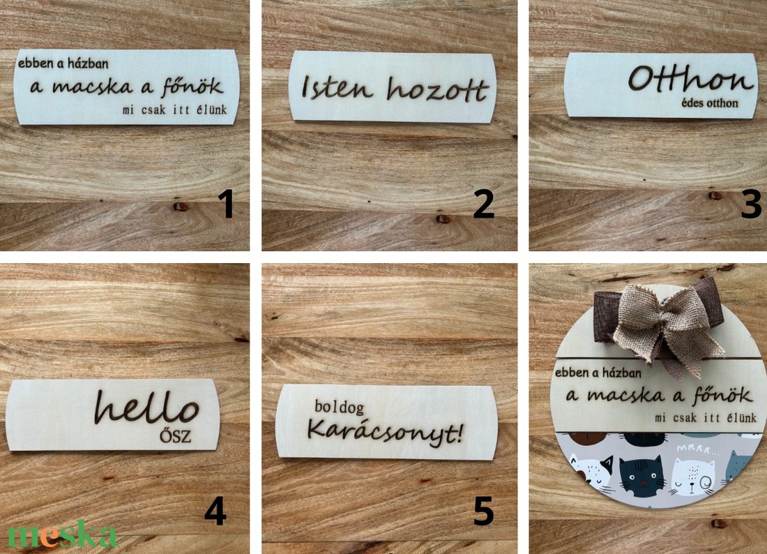 Variálható mágneses ajtódísz tetszőleges összeállításban - otthon & életmód - dekoráció - ajtó- és ablak dekoráció - ajtódísz & kopogtató - Meska.hu