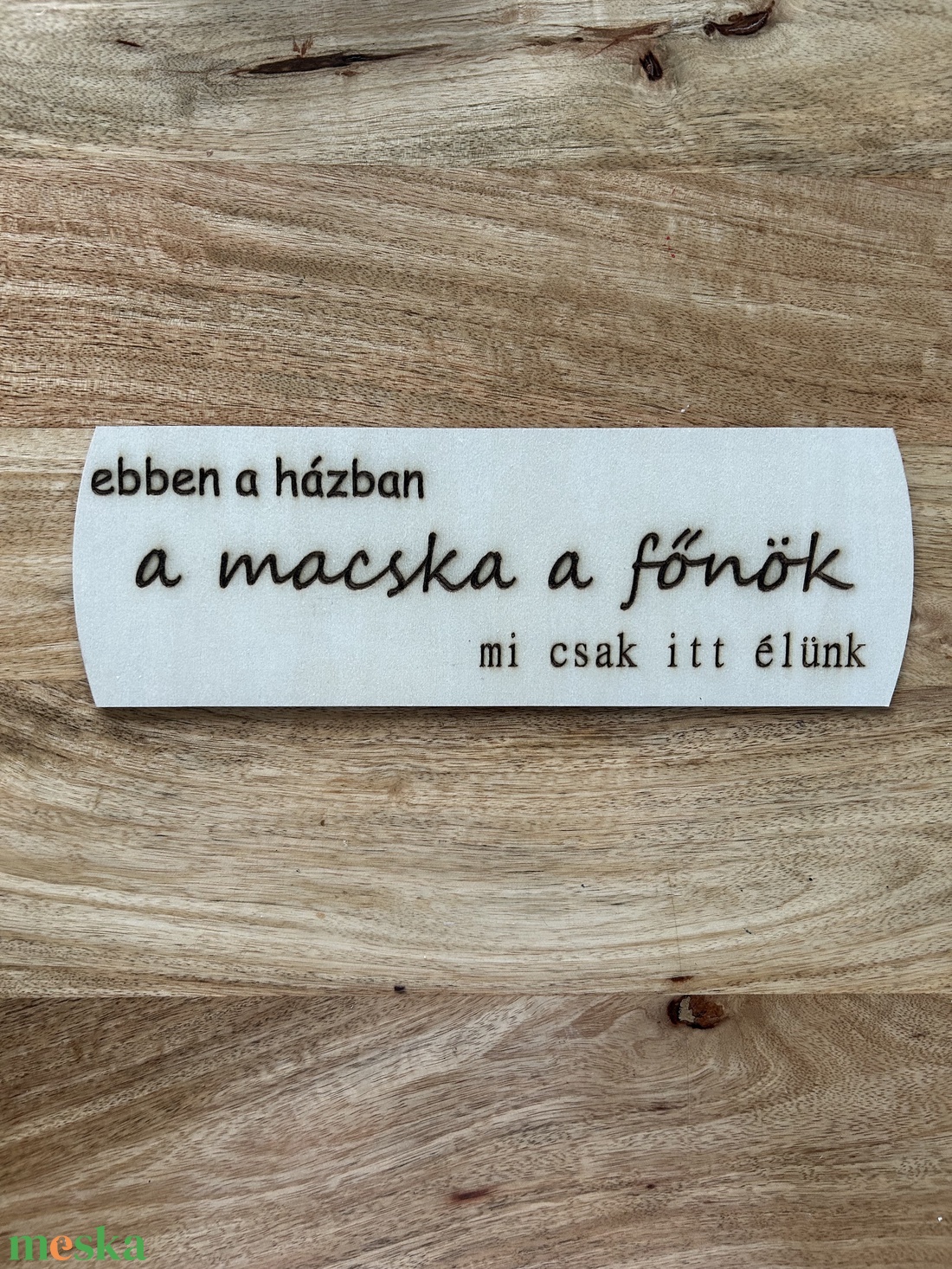 Variálható mágneses ajtódísz középső elem - 1 macskás - otthon & életmód - dekoráció - ajtó- és ablak dekoráció - ajtódísz & kopogtató - Meska.hu