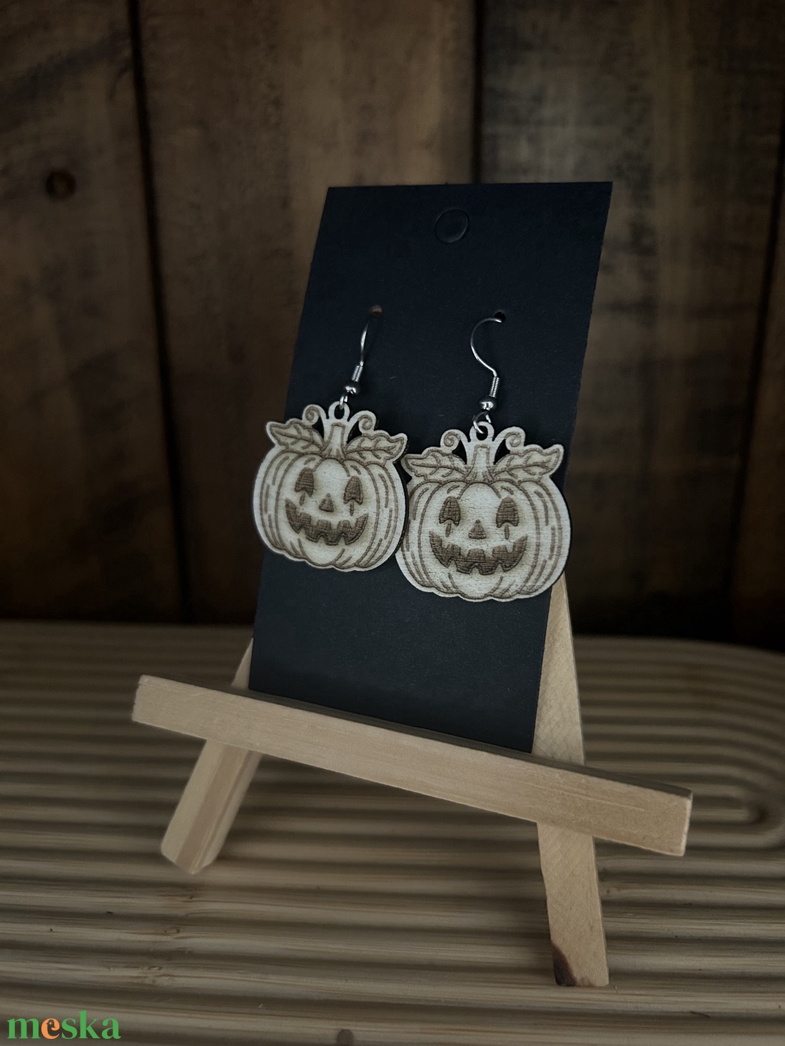 halloween tök tökös halloweeni Fa fülbevaló - otthon & életmód - dekoráció - halloween - halloweeni ékszerek - Meska.hu halloween tök tökös halloweeni Fa fülbevaló - otthon & életmód - dekoráció - halloween - halloweeni ékszerek - Meska.hu