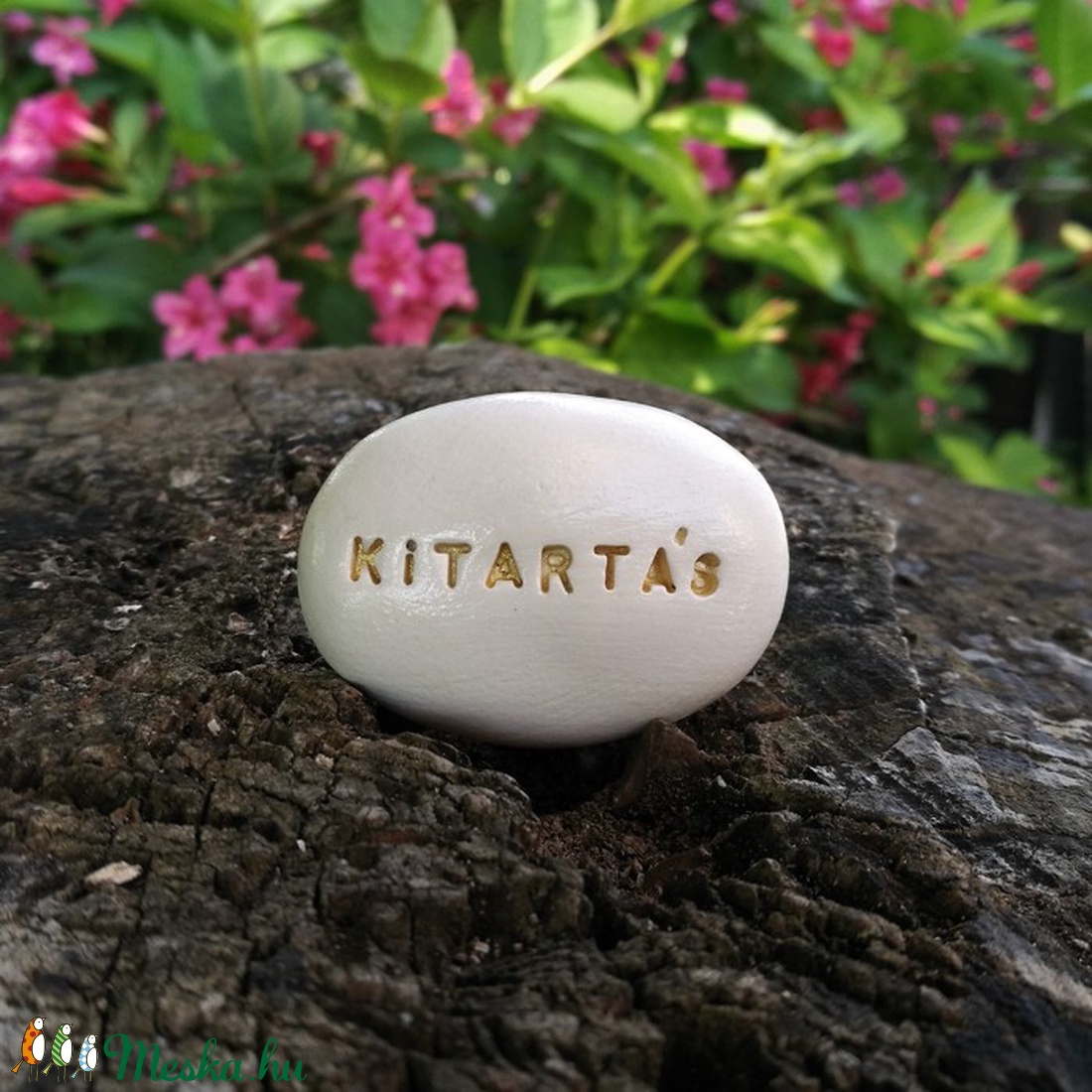 KITARTÁS -Varázskavics arany -  - Meska.hu