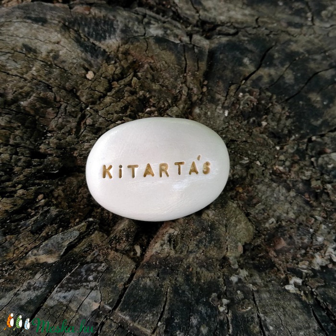KITARTÁS -Varázskavics arany -  - Meska.hu