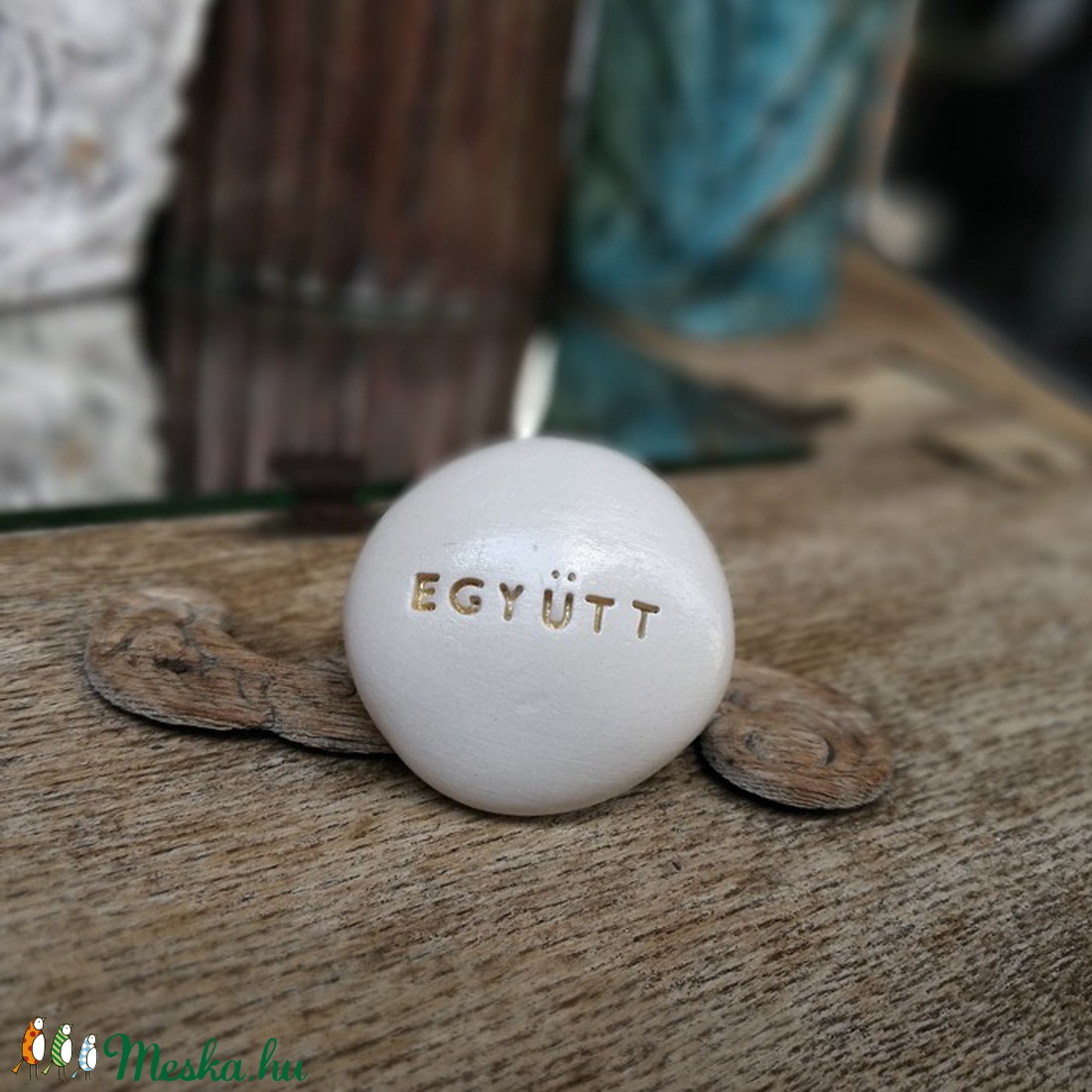 EGYÜTT - Varázskavics arany -  - Meska.hu